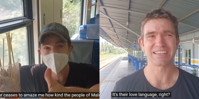 “这是大马人的爱的语言”，澳洲游客被大马人的善意感动落泪